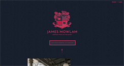 Desktop Screenshot of jamesmowlam.com